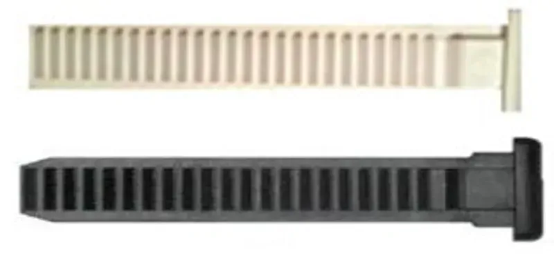 FLR Road/MTB 9cm Replacement Straps in Black/Stone