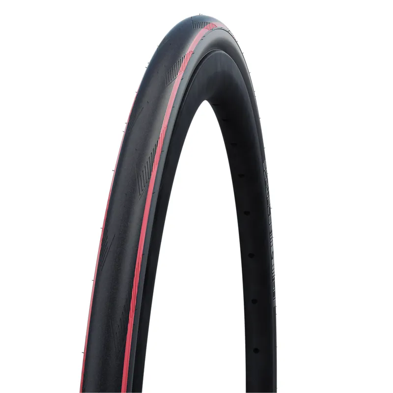 Schwalbe One Road Tyre - Performance Folding Red 700x25c