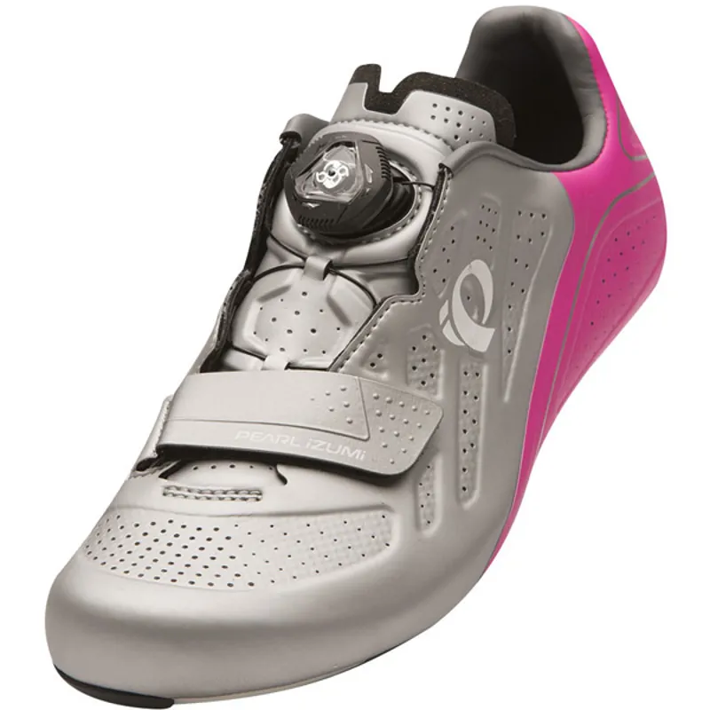 Pearl Izumi Elite Road v5 Womens Shoes in Silver-1