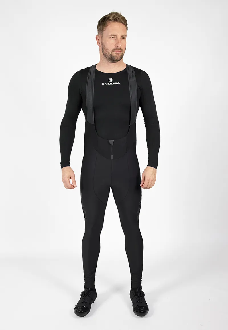 Endura Pro SL Medium Pad Bibtights in Black-8