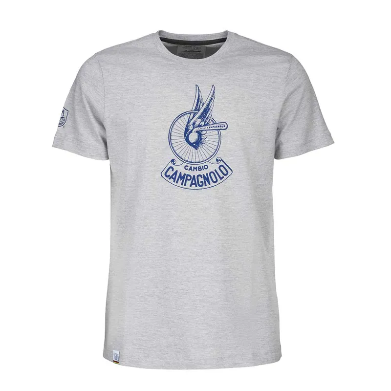 Campagnolo Winged Wheel T-Shirt in Grey