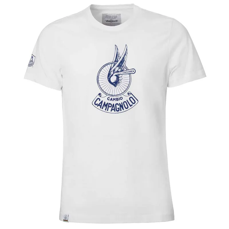 Campagnolo Winged Wheel T-Shirt in White