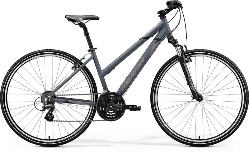 2020 Merida Crossway 10V Womens Bike in Grey