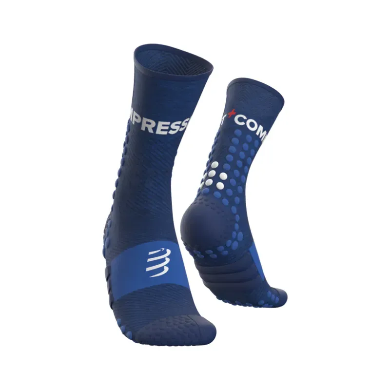 Compressport Ultra Trail Socks in Blue