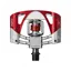 Crankbrothers Mallet 3 Pedals in Raw/Red
