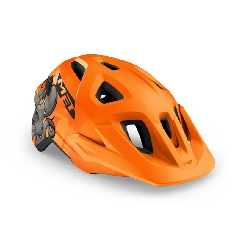 Met Eldar Kids Helmet in Orange