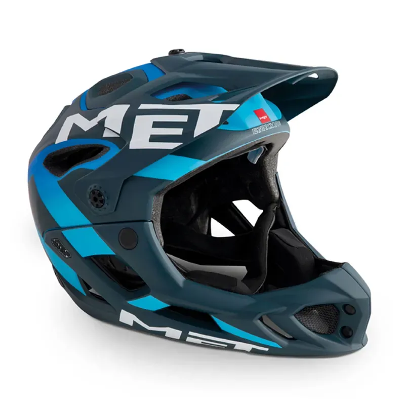 Met Parachute Helmet in Cyan/Blue