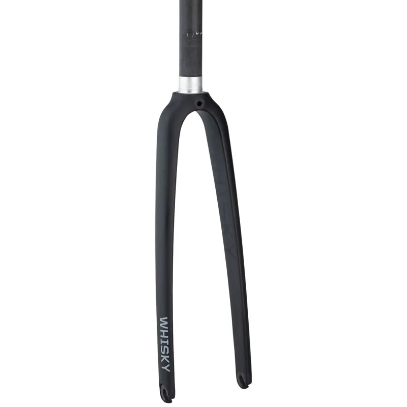 Whisky Parts Co No.7 Straight 1 1/8-inch Steerer Road Fork in Black