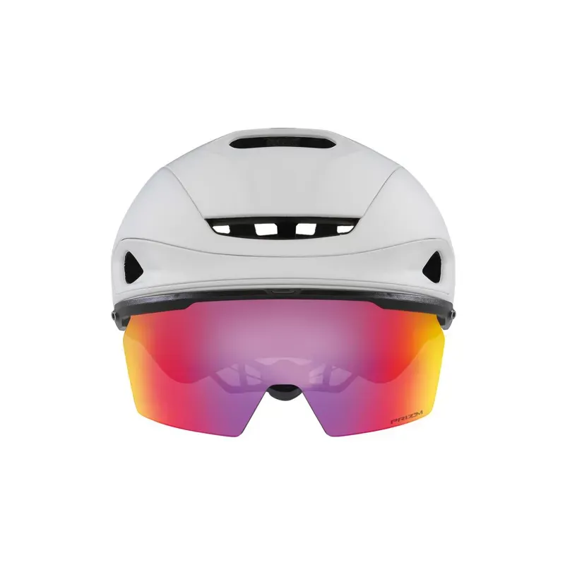 Oakley ARO7 Road Mips Helmet In Matte White/Prizm Road-1