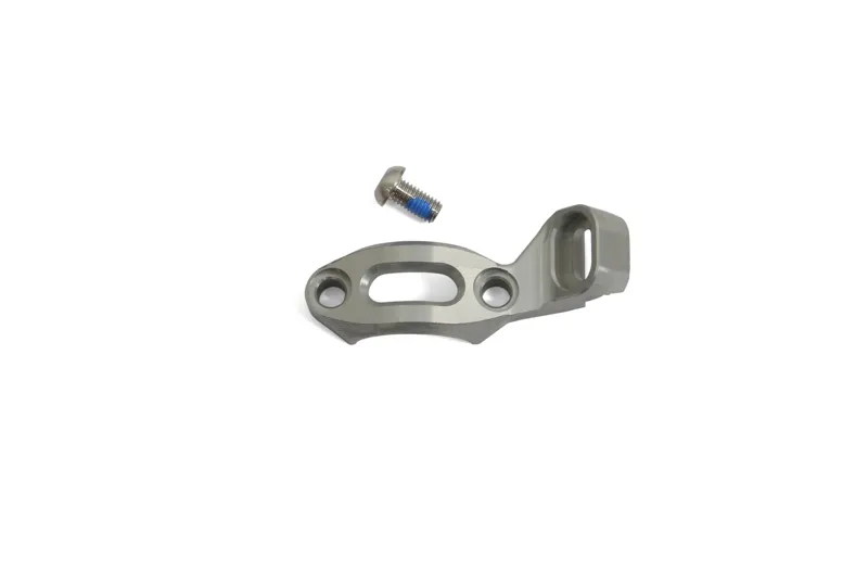 Hope Tech 3 Shimano Replacement Shifter Mount w/ Bolt in Silver-2