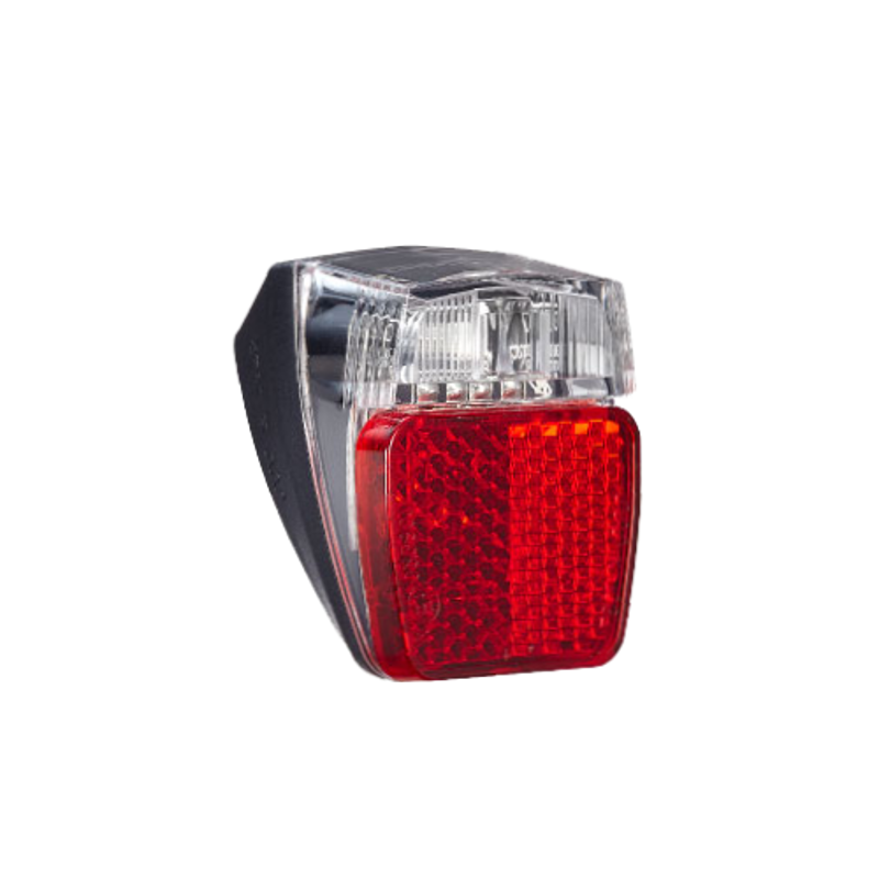 Herrmans H-Trace Mini E-Bike Light 6-12vdc in Black/Red