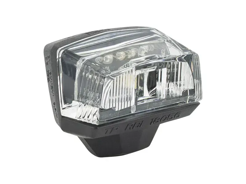 Herrmans H-Trace Mini E-Bike Light 6-12vdc in Black/Red-1