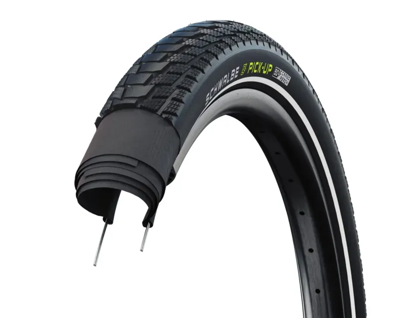 Schwalbe Pick-Up Super Defense 24x2.35-inch Cargo Tire in Black