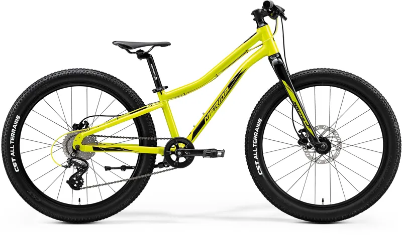 2020 Merida Matts Junior 24 Plus Kids Bike in Yellow