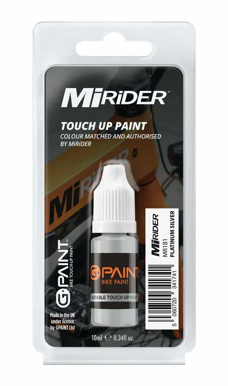 MiRider Touch Up Paint Pot In Platinum Silver