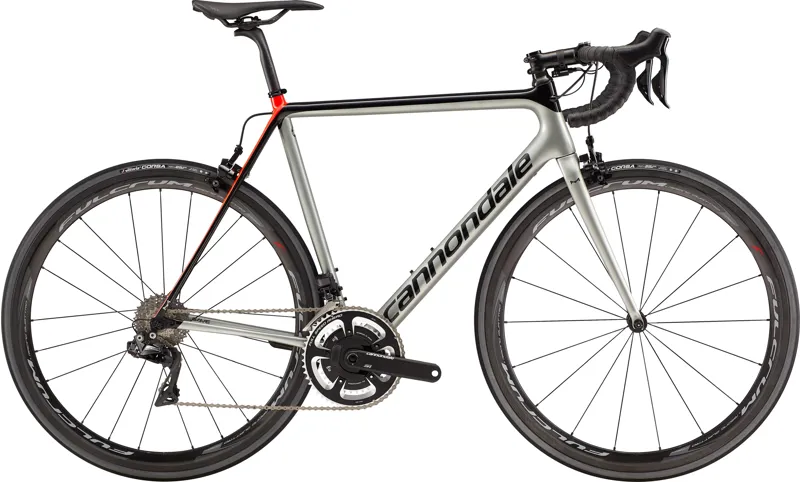 2019 Cannondale S6 Evo Dura Ace Di2 Mens HM Carbon Road Bike in Grey