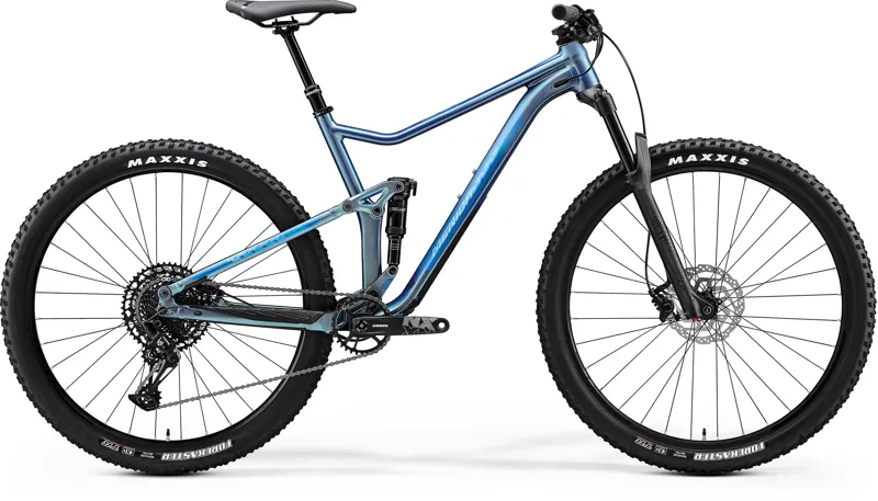 2020 Merida One Twenty 9.600 Mountain Bike in Blue 