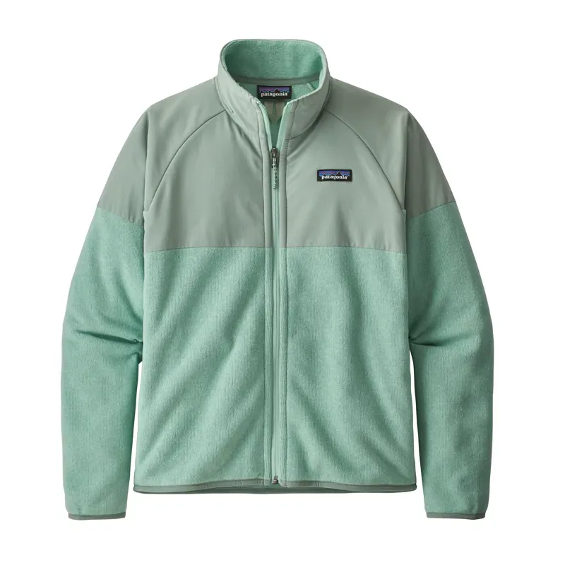 Patagonia Better Sweater Women's LS Shelled Jacket in Gypsum Green