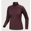 2024 Arcteryx Rho Men's Merino Wool Zip Neck in Phantasm