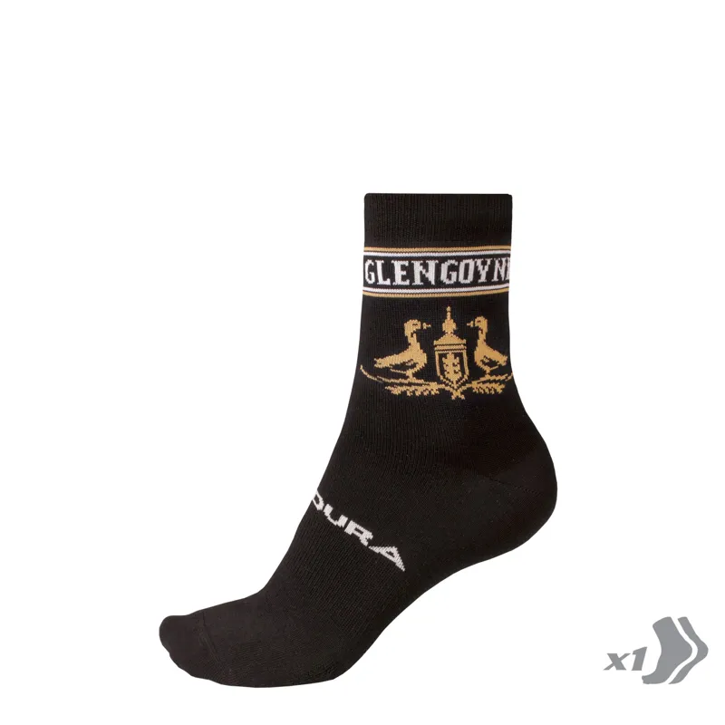 Glengoyne Merino Sock  BLK 