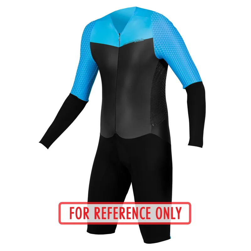 Endura D2Z Encapsulator SST Race Suit in Hi-Viz Blue -4