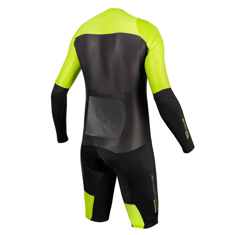 Endura D2Z Encapsulator SST Race Suit in Hi-Viz Yellow -4