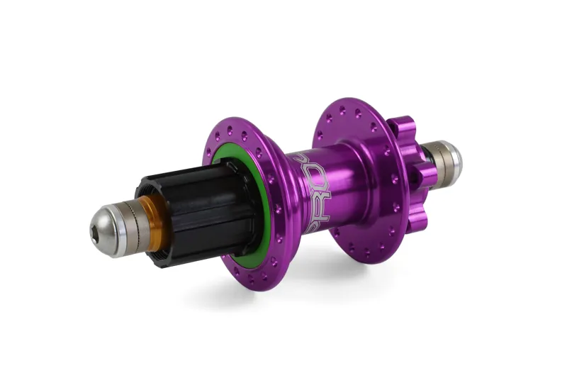 Hope Pro 4 Rear 32H 135mm 10mm Bolt-in Hub in Purple-4
