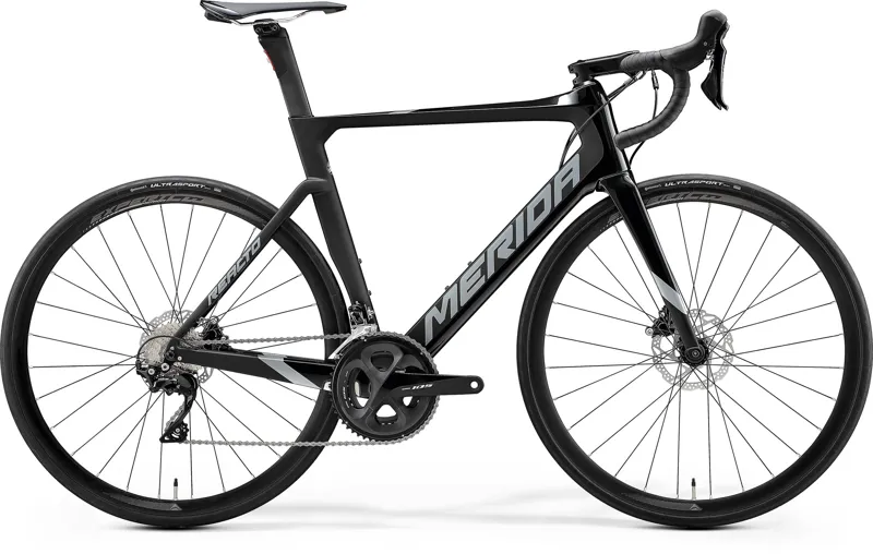 2020 Merida Reacto Disc 4000 Road Bike in Black