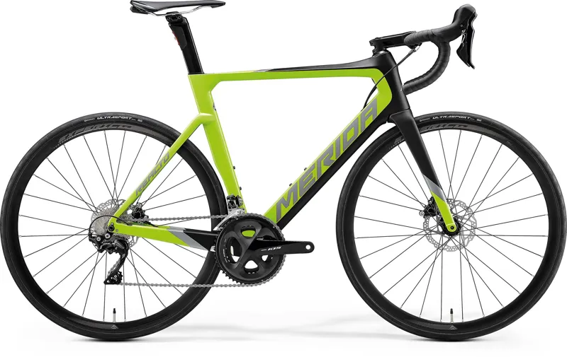 2020 Merida Reacto Disc 4000 Road Bike in Green
