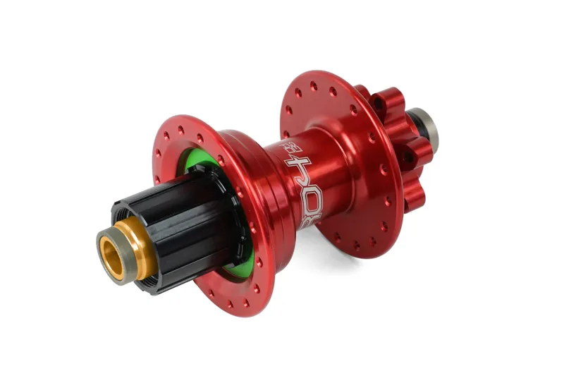 Hope DH Pro 4 32H 135mm 12mm Rear Hub in Red 