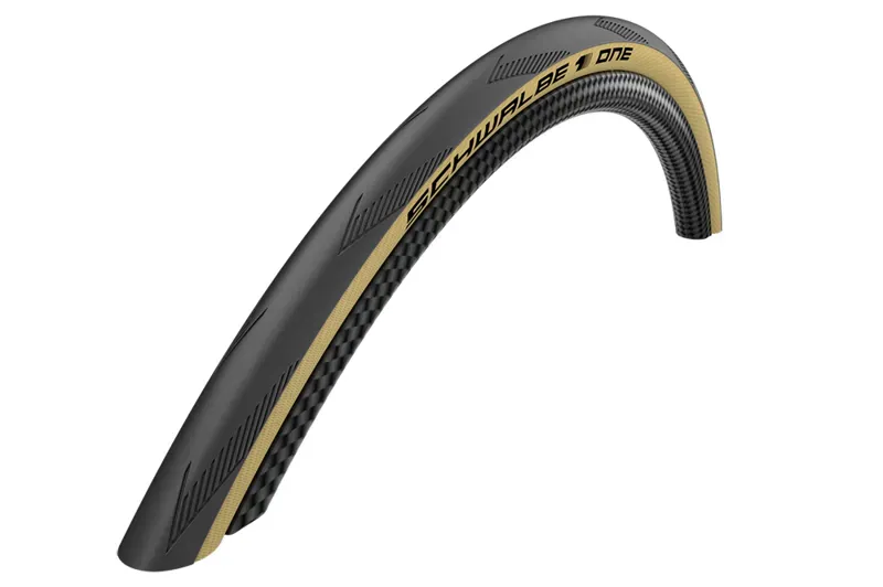 Schwalbe ONE V-Guard 700x25c Folding Tire in Black/Tanwall