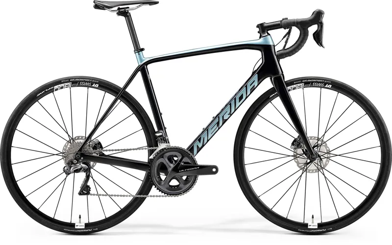 2020 Merida Scultura Disc 7000 E Road Bike in Black