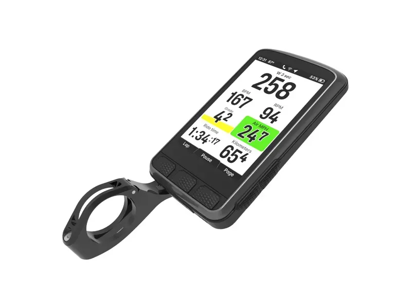 Wahoo ELEMNT ACE GPS Bicycle Computer in Black-1