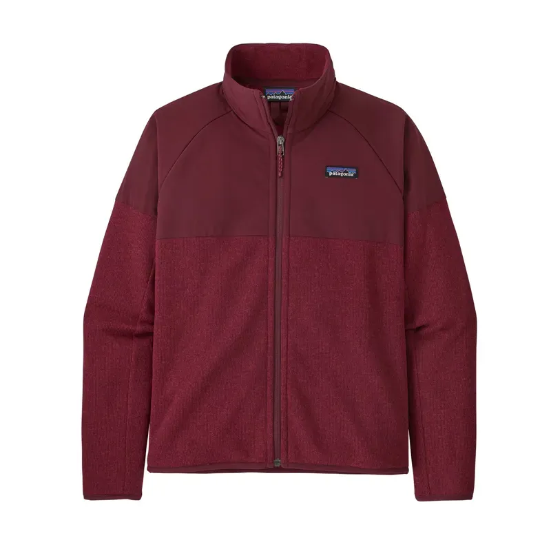 Patagonia Better Sweater Women's LS Shelled Jacket in Roamer Red